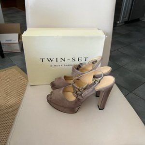 New Twin- Set Simone Barbieri Shoes 41  Lilac